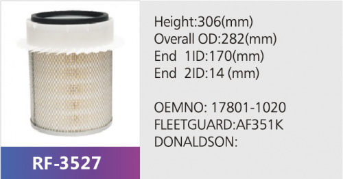 Фильтр воздушный RF-3527A (1/)