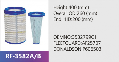 Фильтр воздушный RF-3582AB (1/)